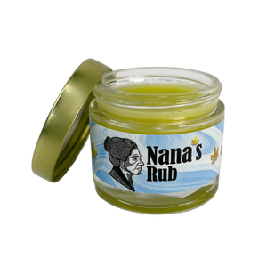 300 mg CBD | Nana's Rub OG Hemp CBD Salve w/Spearmint | Organic Herbs + Essential oils